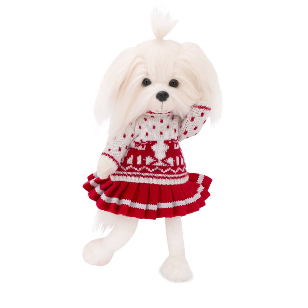 Poupée chien Lucky Mimi : Scandinave -38cm