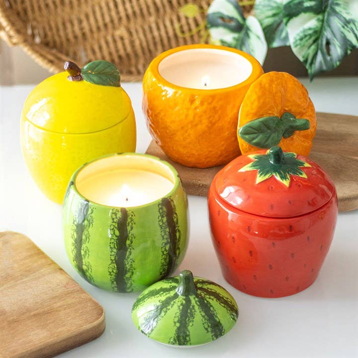 Wassermelonenkerze