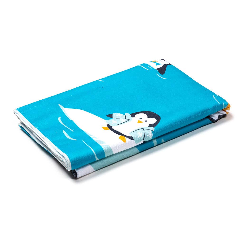 Serviette de plage Pingouins