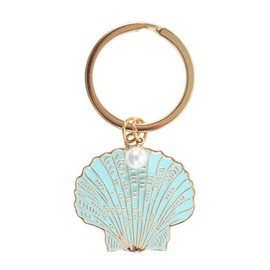 Porte-clés Coquillage et Perle « The World is your Oyster »
