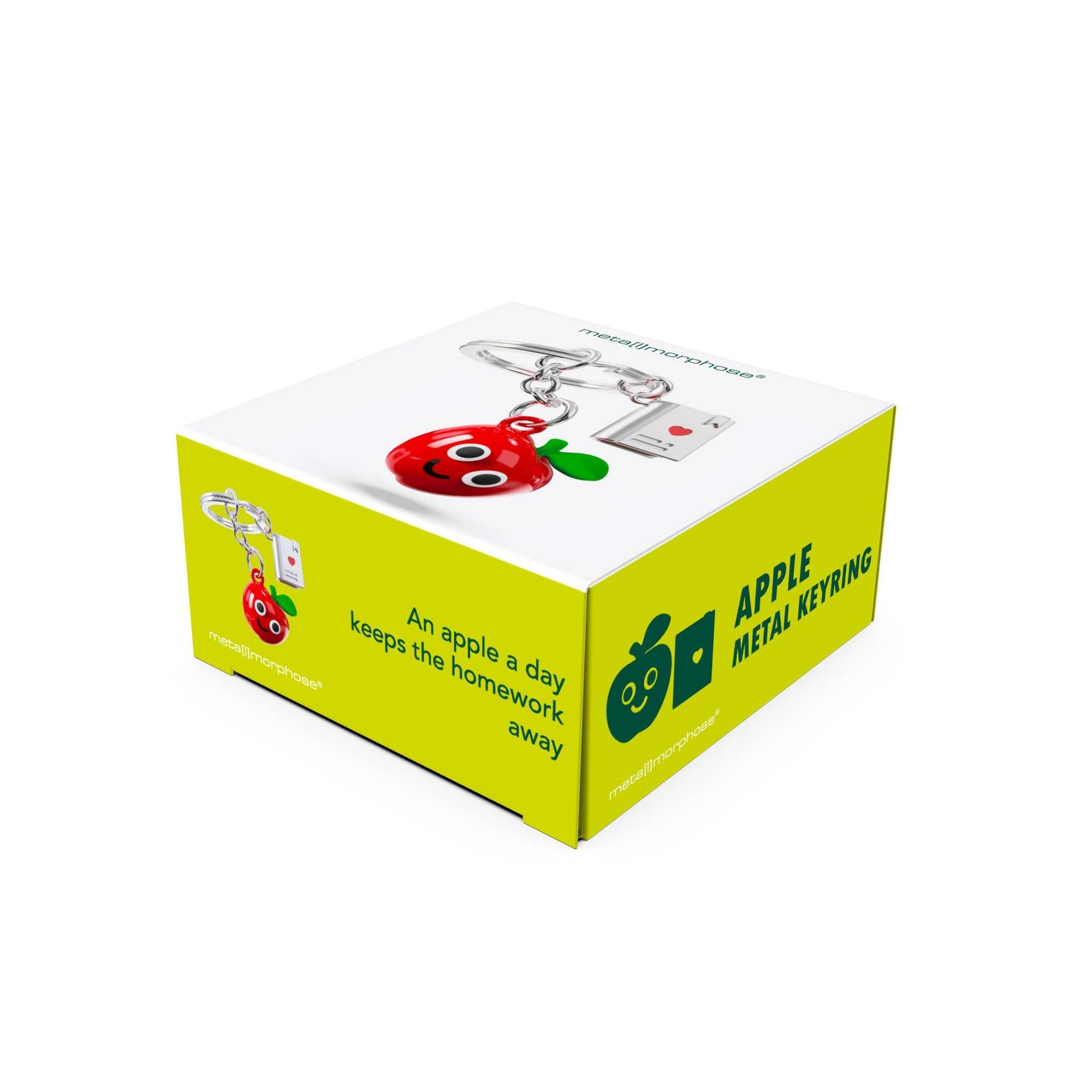 Porte-clés Pomme & Livre