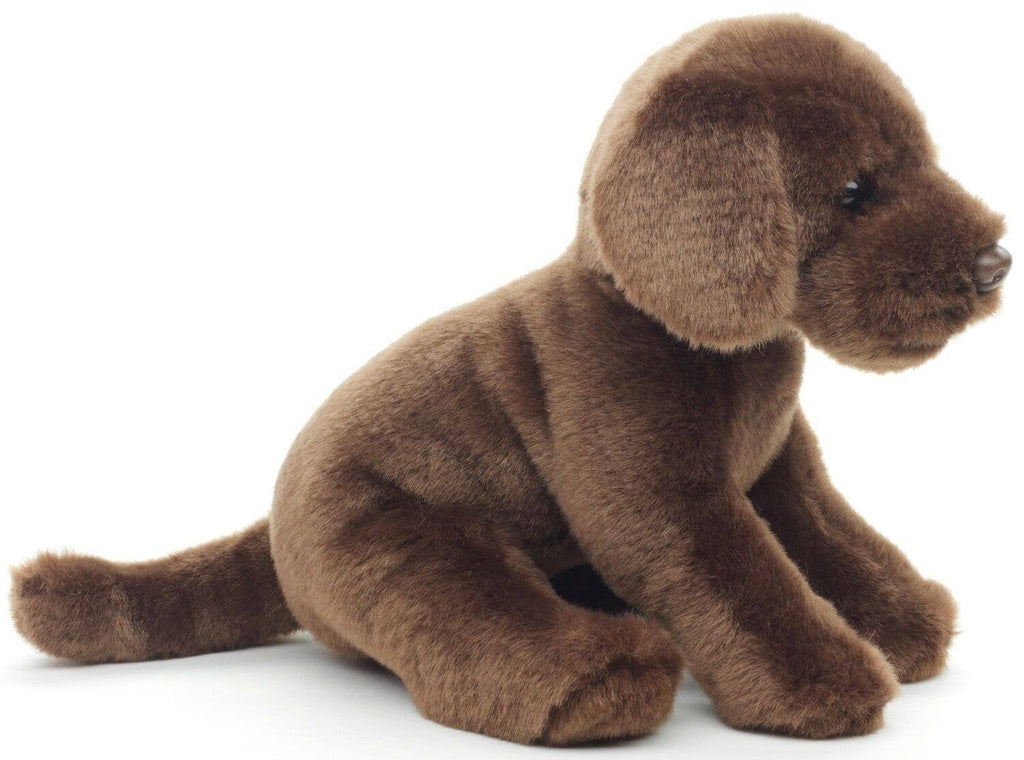Peluche chiot Labrador marron Uni Toys