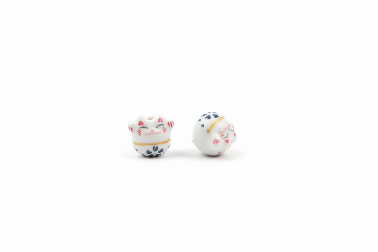 Pearl Lucky White Cat
