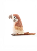 Peluche Pierre le Perroquet Parlant - Rouille