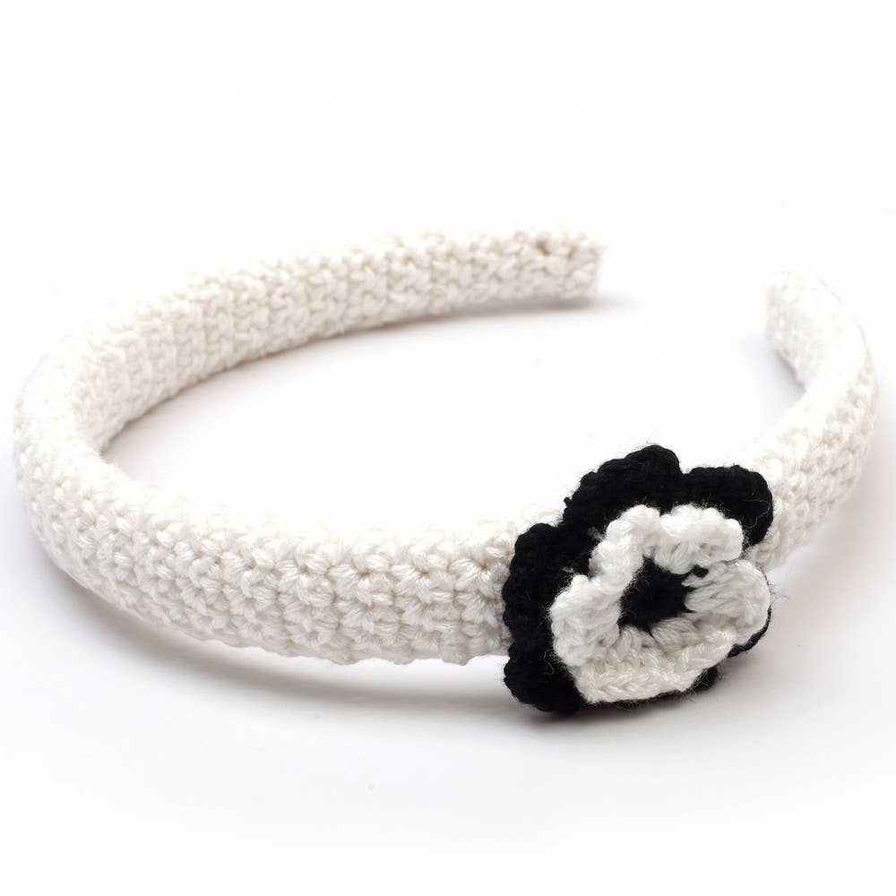 Serre-tête Fleur - Blanc