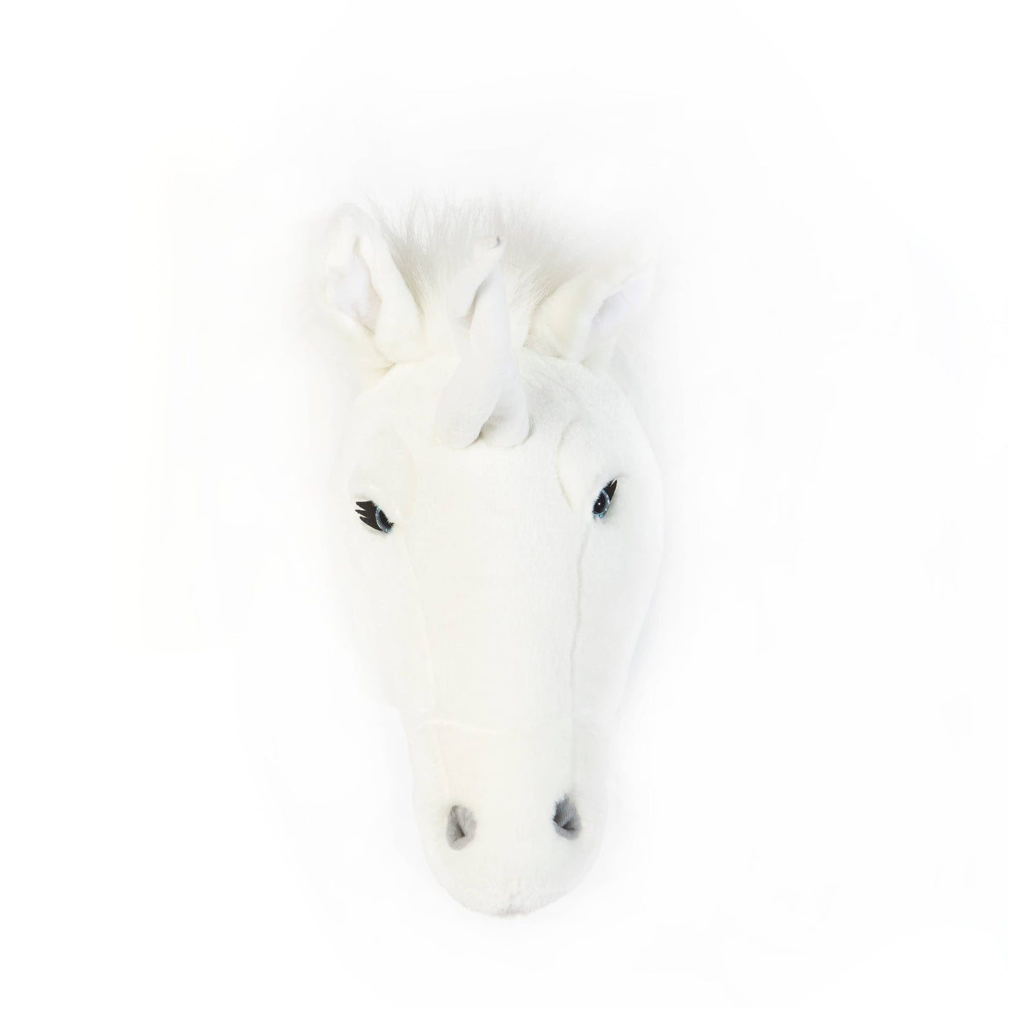 Décoration Murale Peluche Claire la licorne blanche