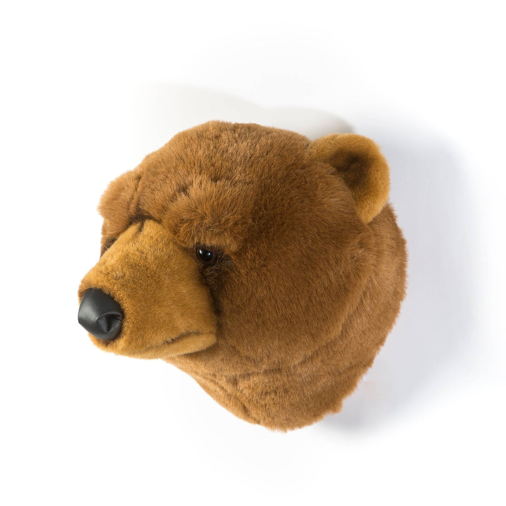 Décoration Murale Peluche Oliver l'ours brun - Wild & Soft