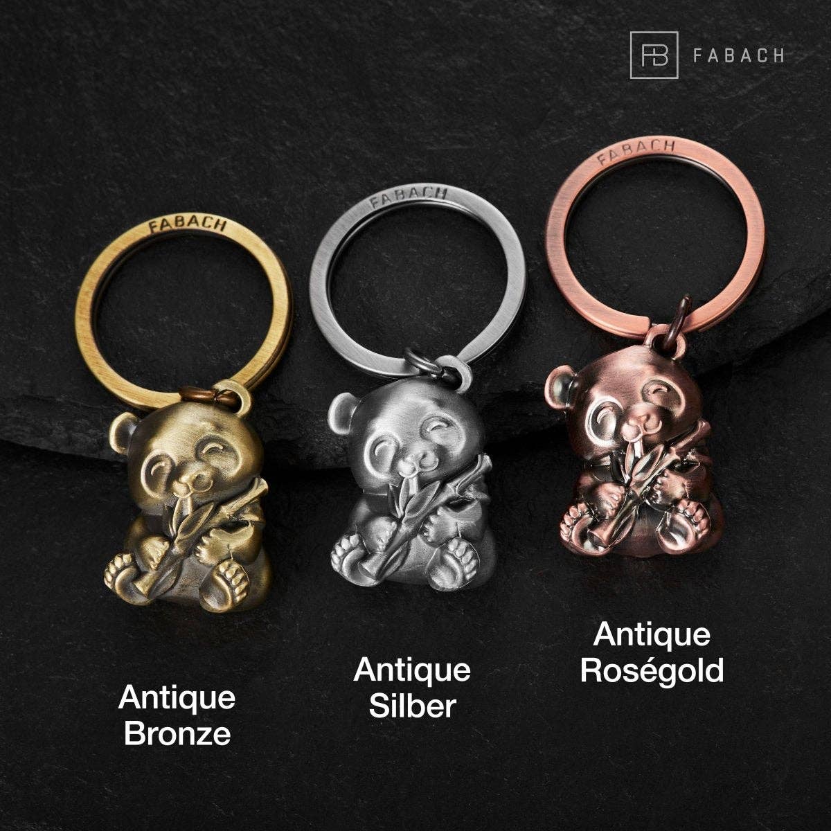 Porte-clés Panda « Tao » FABACH CoinCaillerie