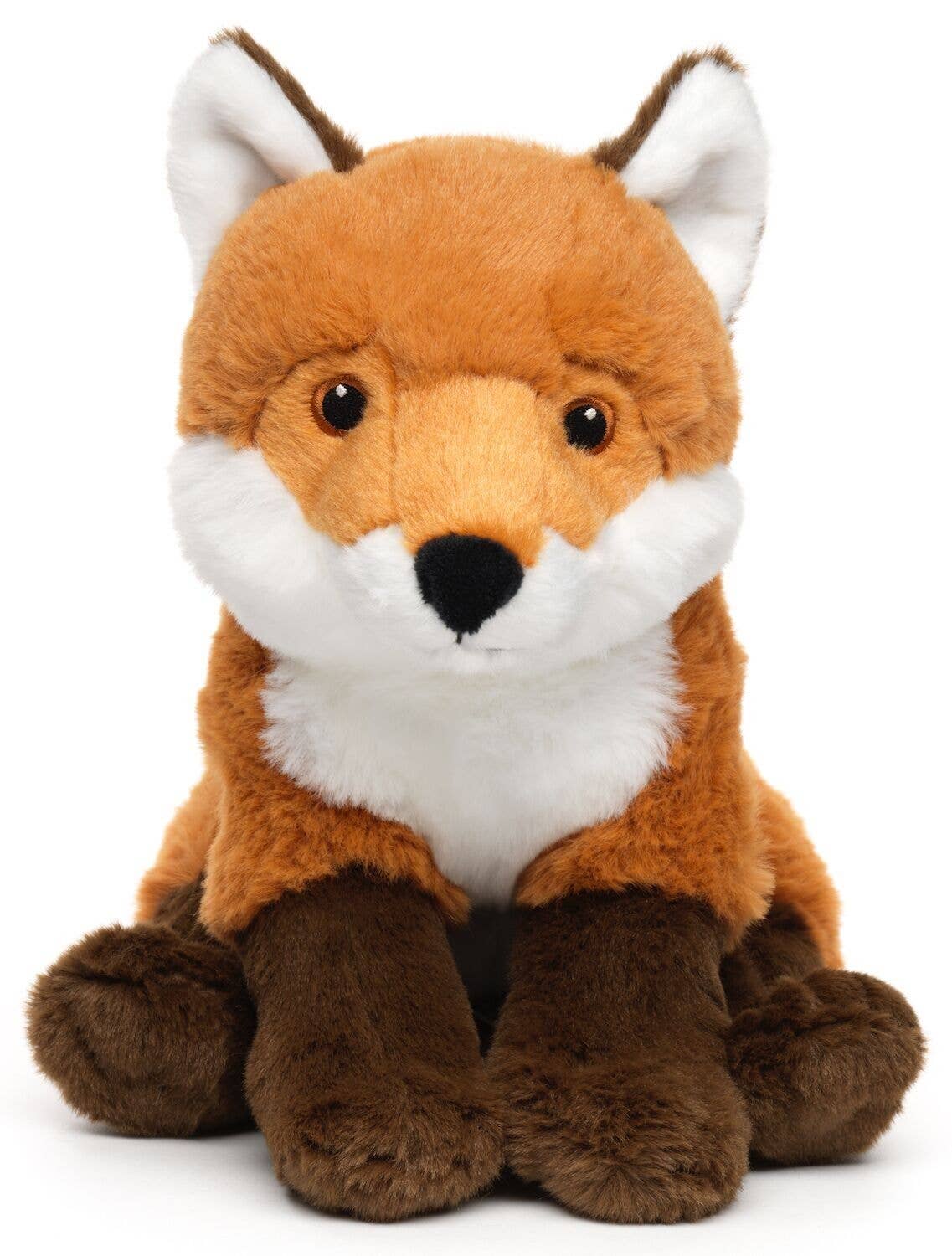 Peluche renard roux assis Eco-Line Uni Toys
