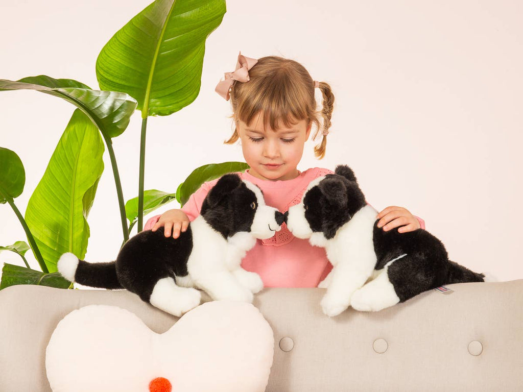 Peluche Chiot Border Collie – 25 cm - Teddy Hermann