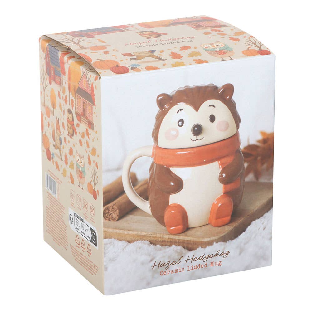 Mug avec couvercle Hazel l’Hérisson