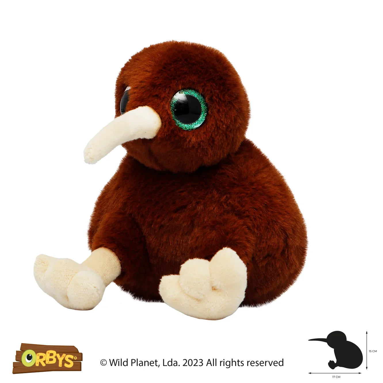 peluche kiwi orbys wild planet K8297 17214540