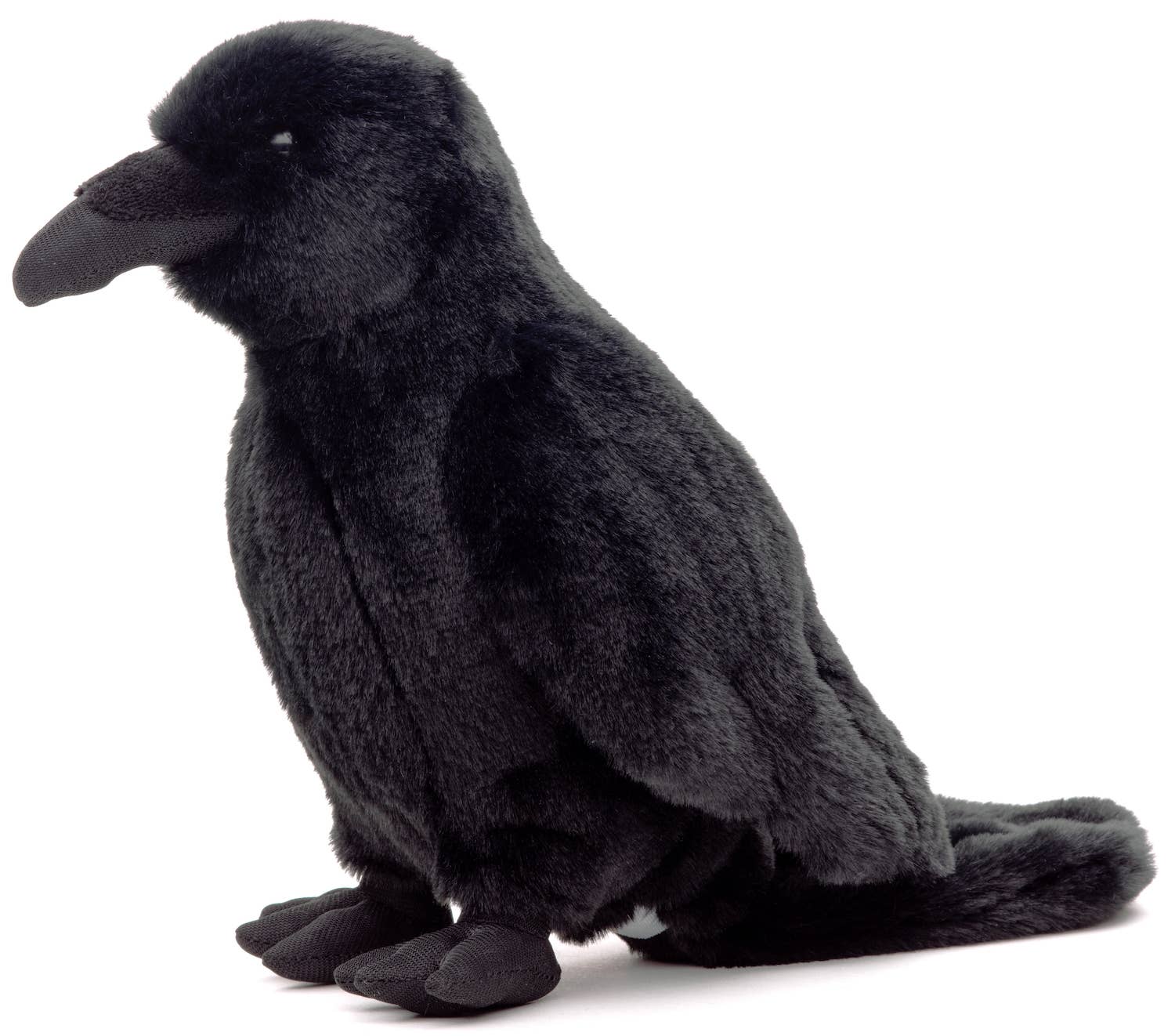 Corbeau noir - Avec voix chantante - 23 cm (hauteur) Uni Toys