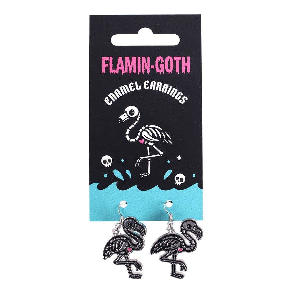 Boucles d'oreilles pendantes Flamin-goth