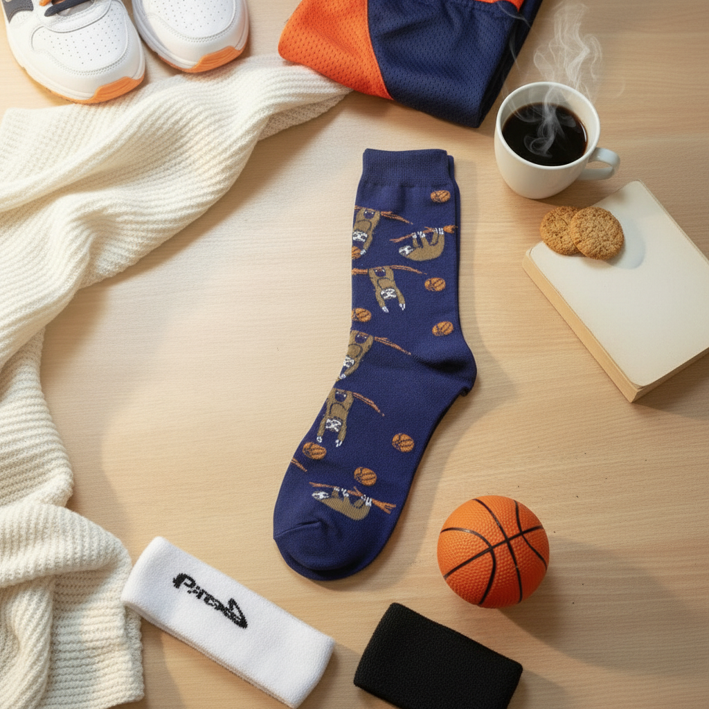 Chaussettes Paresseux Basketteur – vue principale