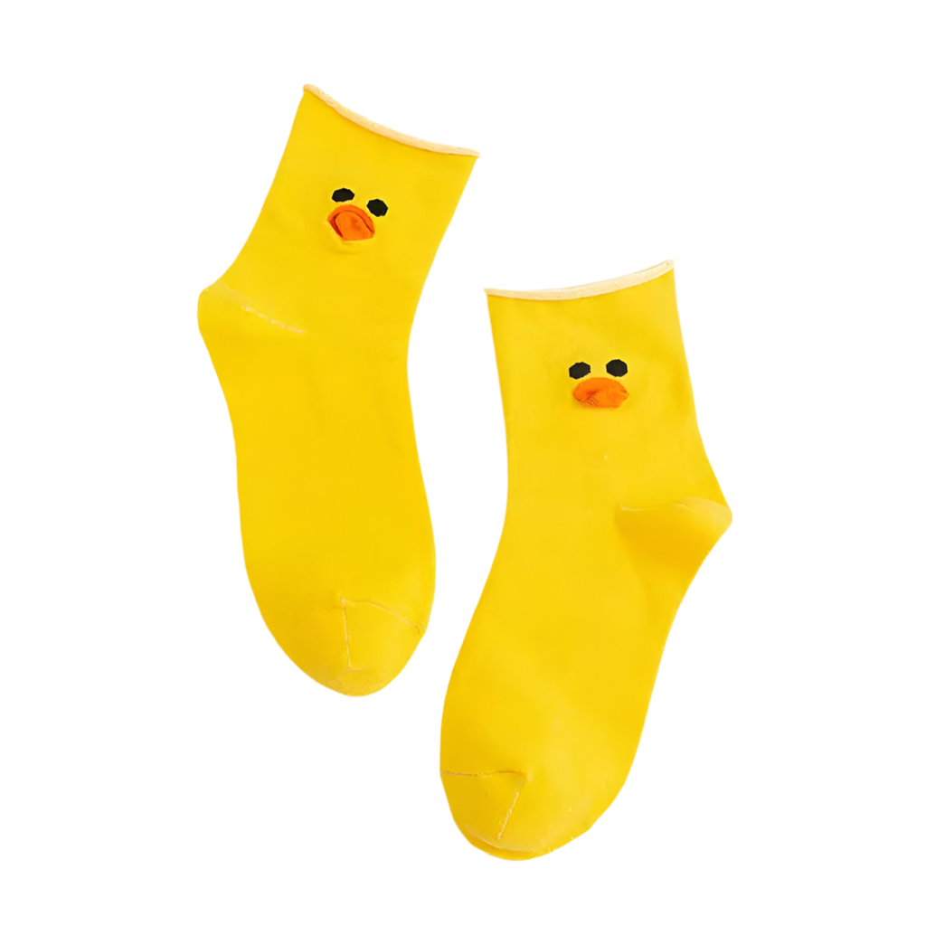 Keltaiset ankkasukat