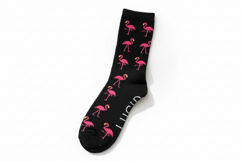 Flamingo-Socken