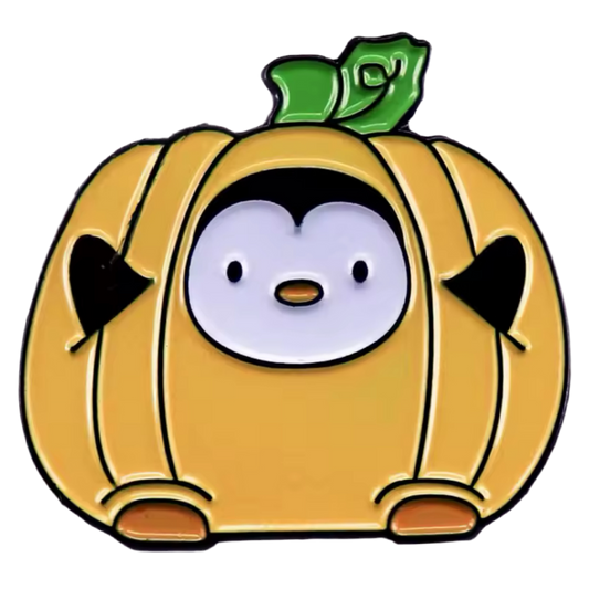 pins pingouin citrouille