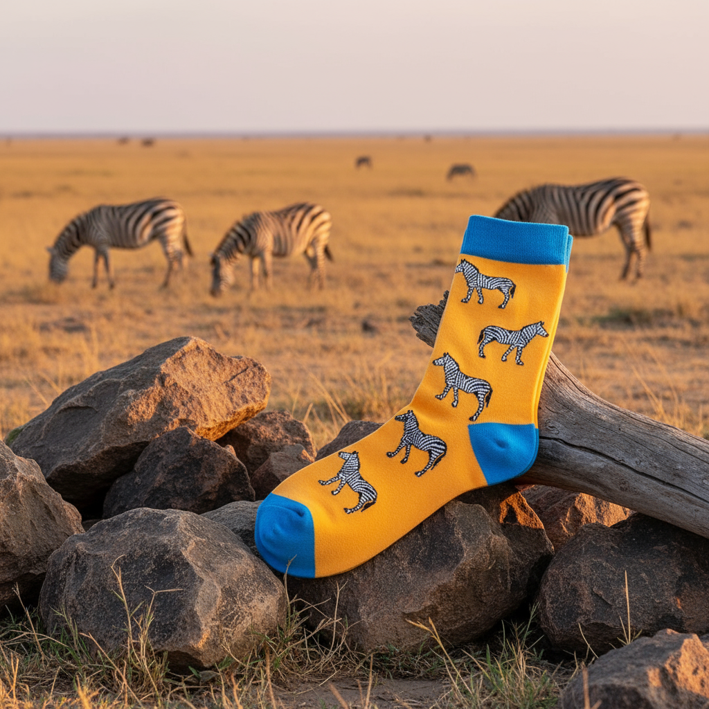 Chaussettes Zèbres