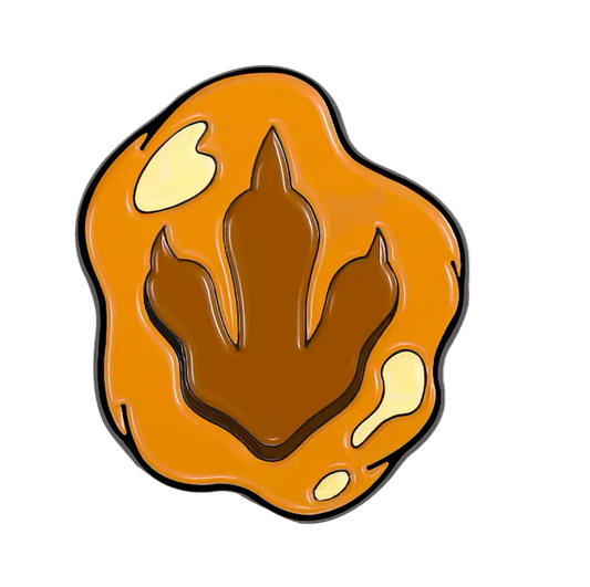 Pin's Empreinte de T-rex