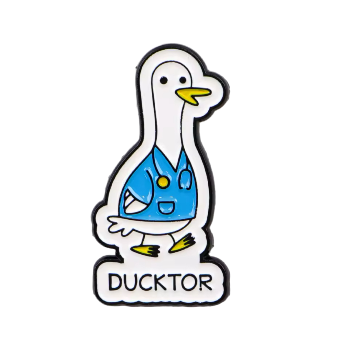 pins canard blanc ducktor