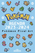 POKEMON Agenda 2023/2024 Couverture pixels