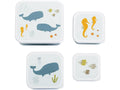 Lot de 4 boîtes repas et goûter - Océan – A Little Lovely Company