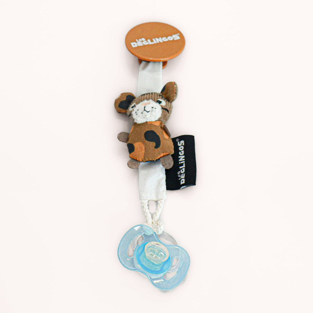 Spéculos the Tiger pacifier clip
