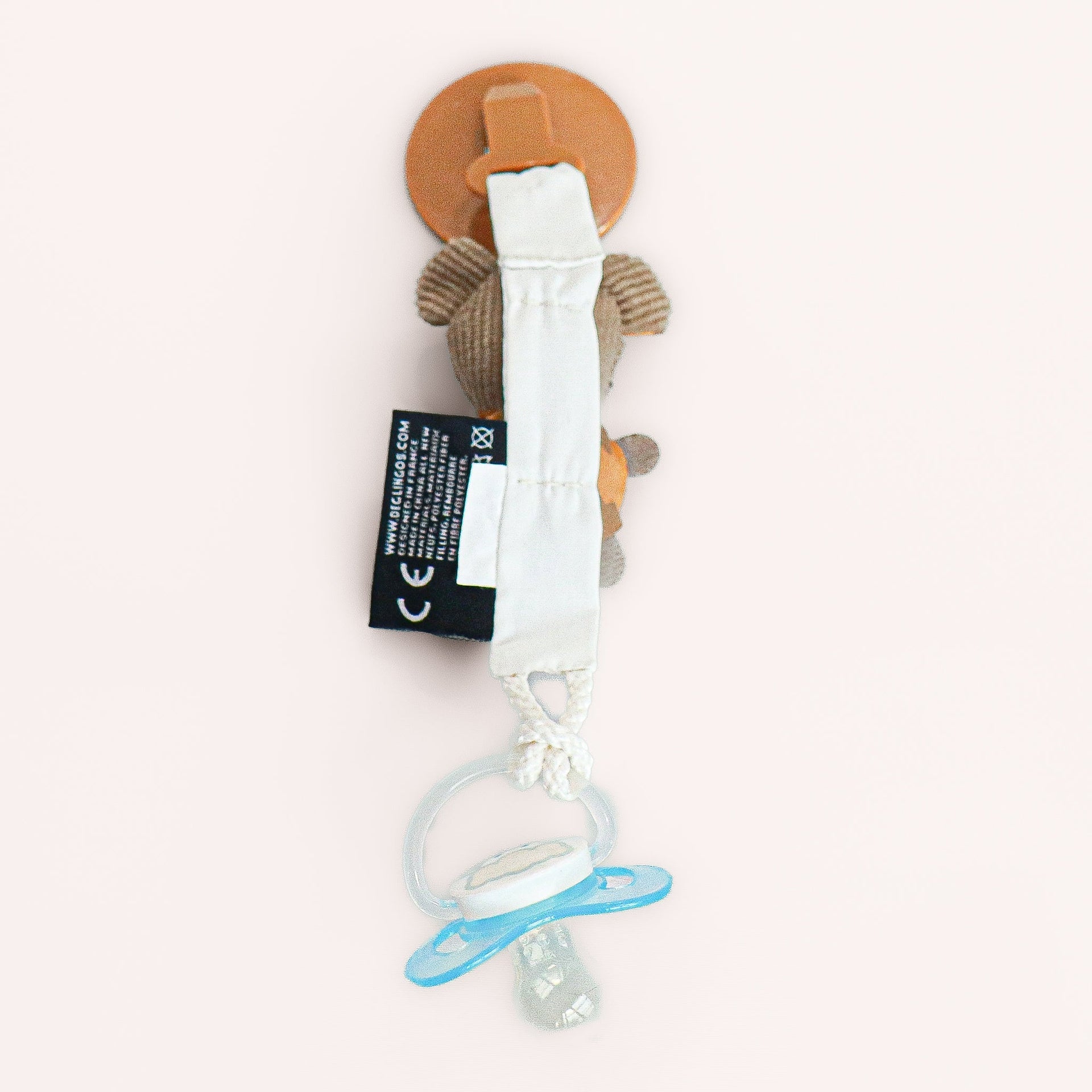 Spéculos the Tiger pacifier clip