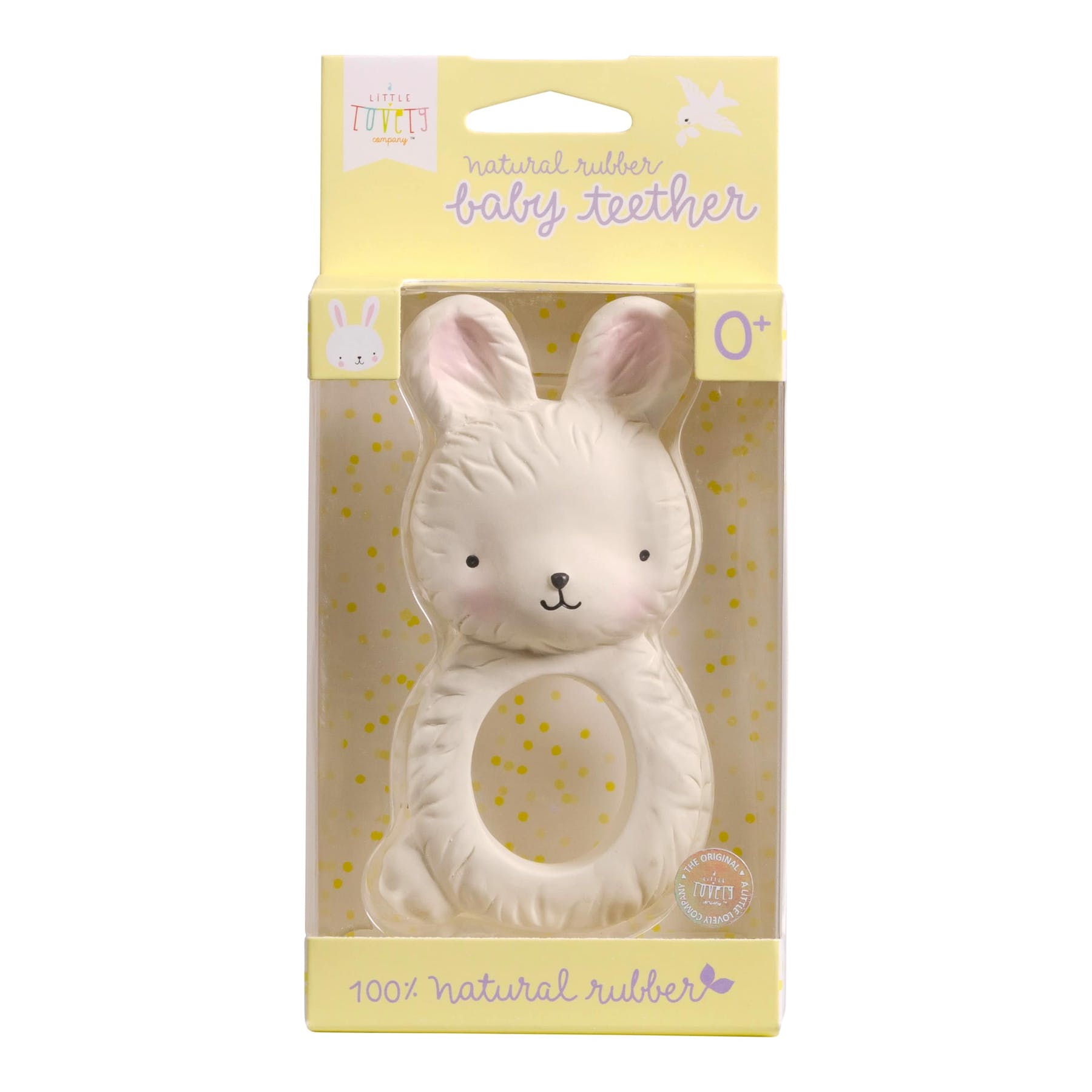 Anneau de dentition Lapin Blanc – vue 11 – A Little Lovely Company