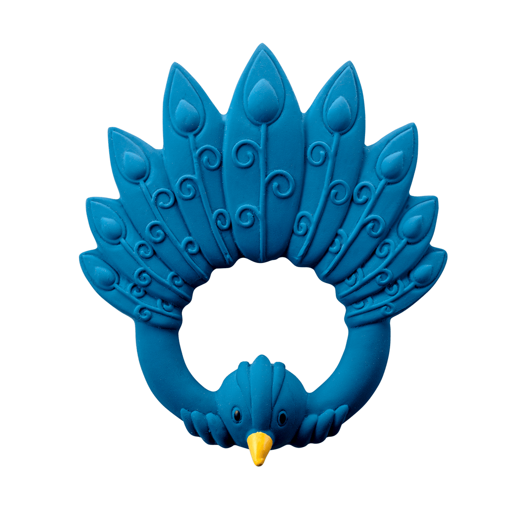 Anneau de Dentition Paon Bleu Natruba