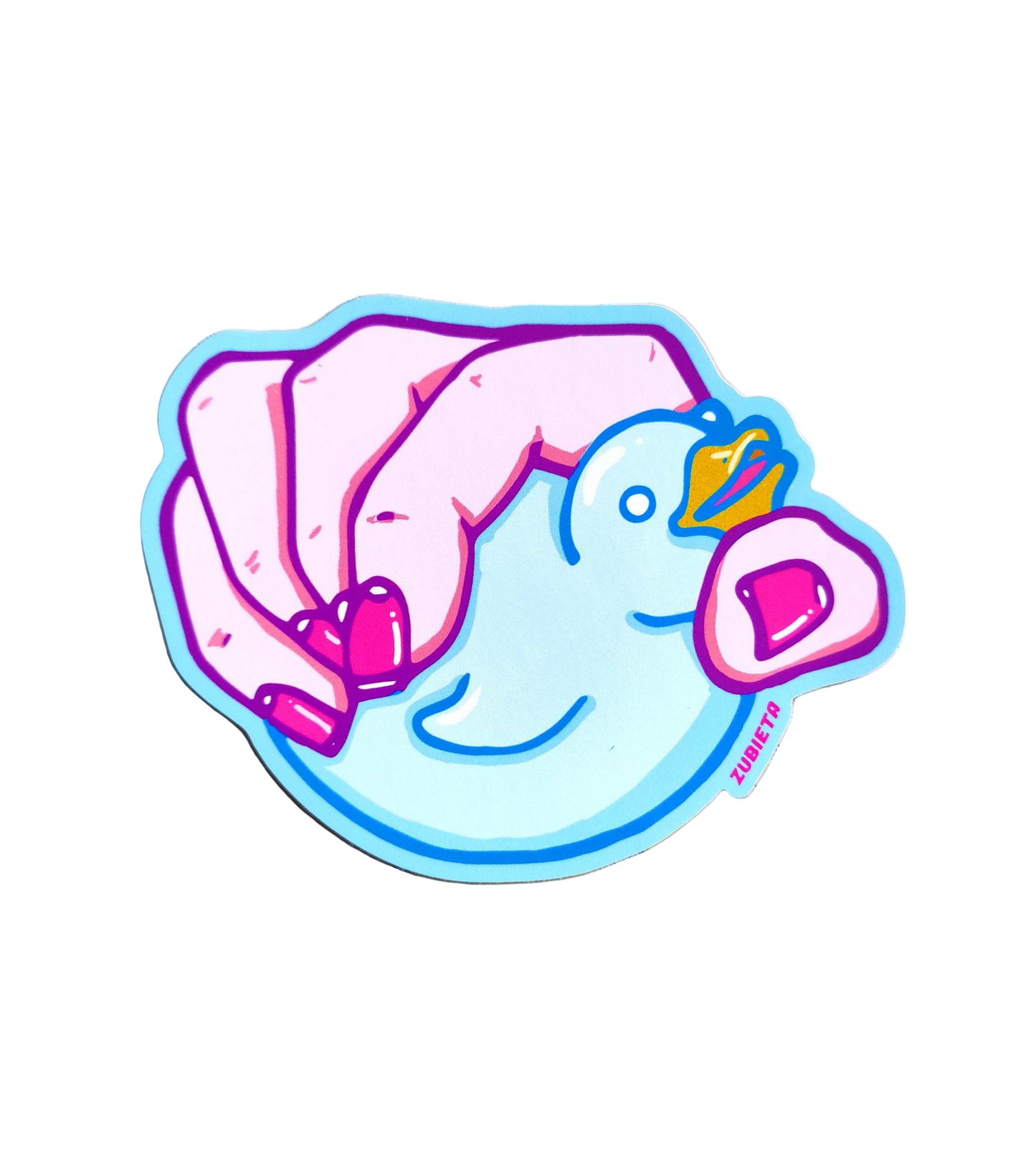 Duckies Ente Aufkleber