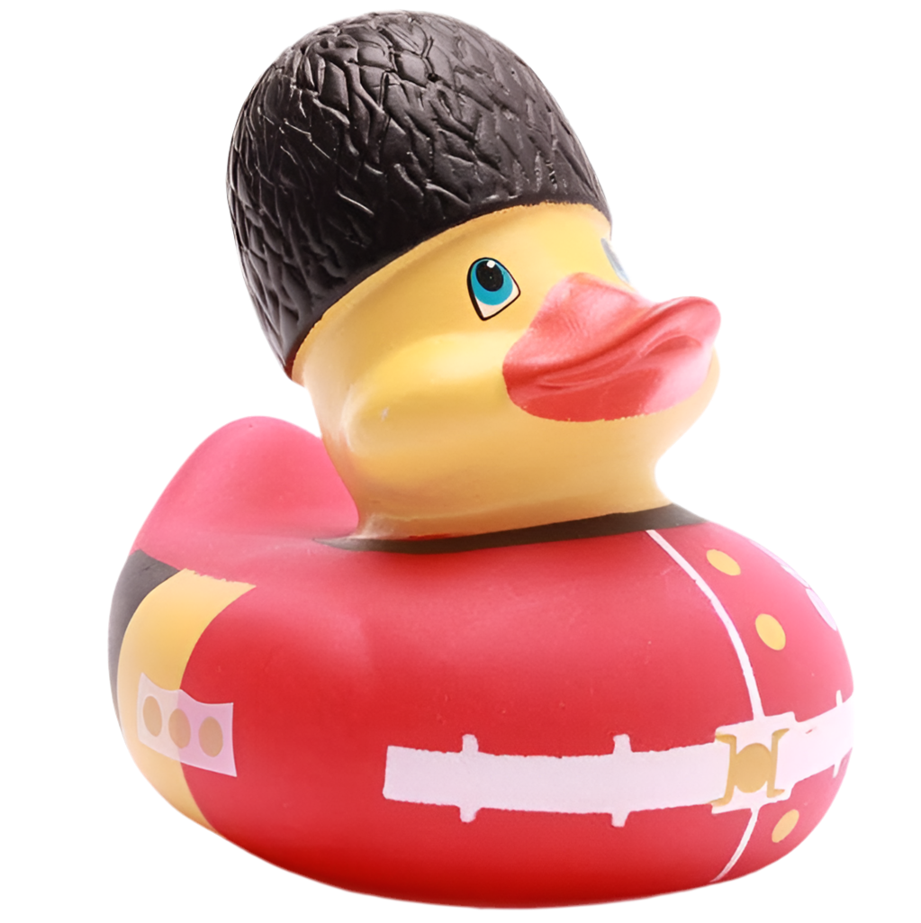 Rubber Duck Guardsman - canard en caoutchouc Duckshop CoinCaillerie