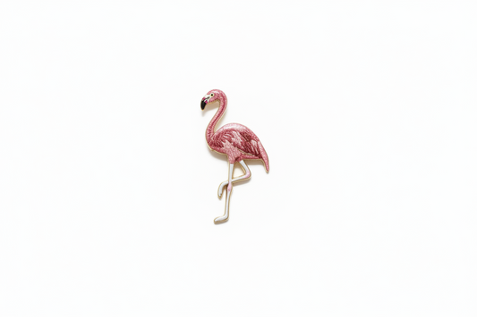 Patch Flamant rose thermocollant