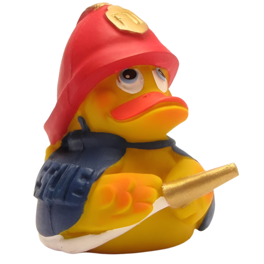 Feuerwehrmann-Ente