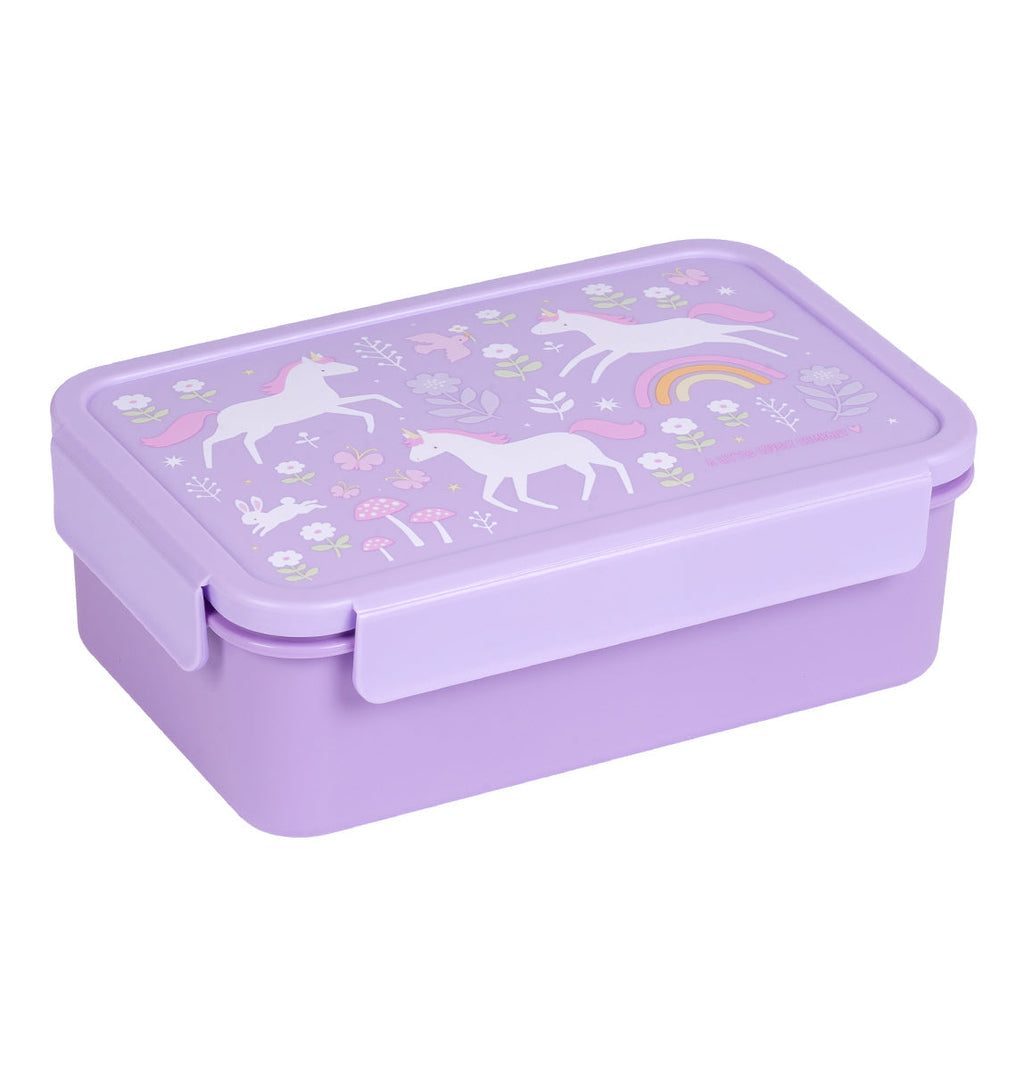 Boîte à déjeuner bento - Unicorn Dreams – vue 3 – A Little Lovely Company