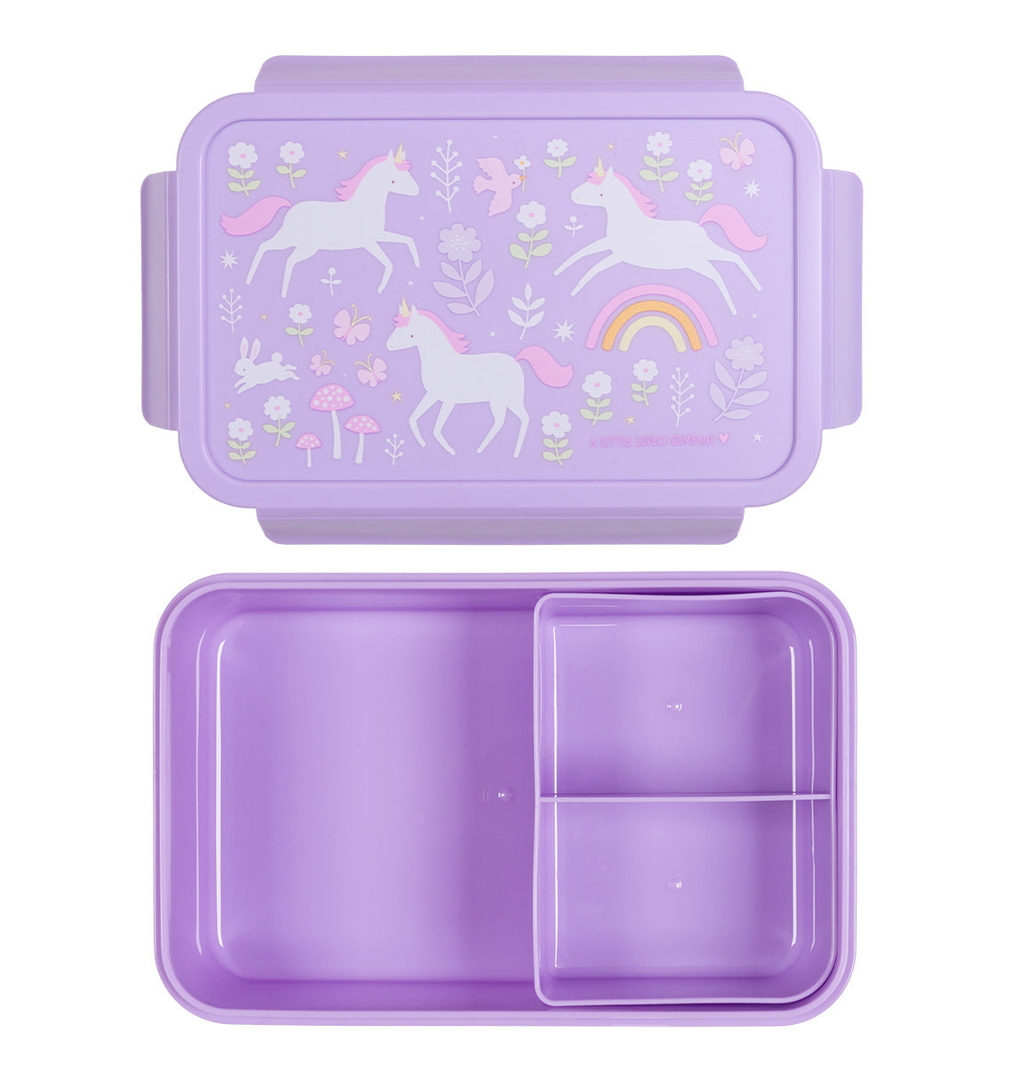 Boîte à déjeuner bento - Unicorn Dreams – vue 4 – A Little Lovely Company