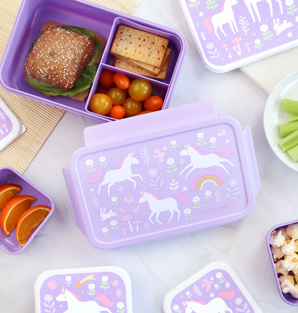 Boîte à déjeuner bento - Unicorn Dreams – vue 2 – A Little Lovely Company