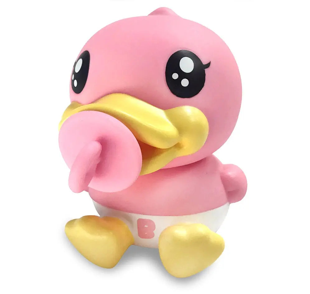 canard tirelire bebe rose b duck 
