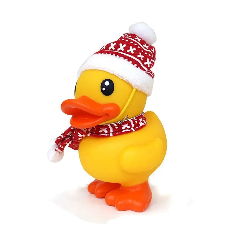 canard tirelire hiver jaune b duck 