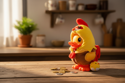 Rooster Duck Piggy Bank