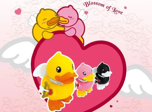 canard tirelire cupidon jaune b duck 