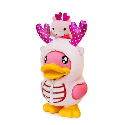 Tirelire Canard Dragon Rose B.Duck CoinCaillerie