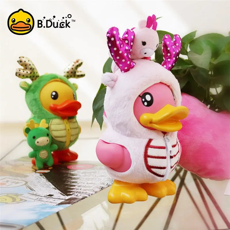 Tirelire Canard Dragon Rose B.Duck CoinCaillerie