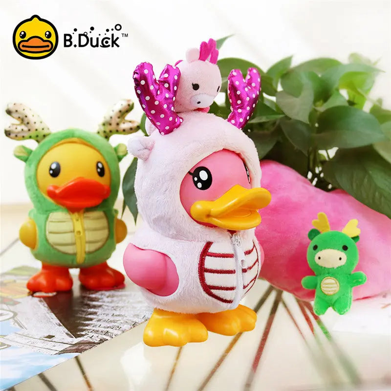 Tirelire Canard Dragon Rose B.Duck CoinCaillerie