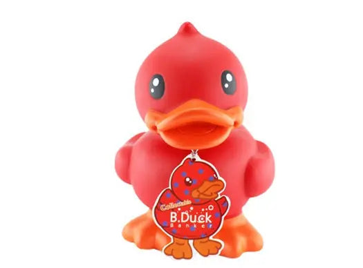 Tirelire Canard Rouge B.Duck  CoinCaillerie