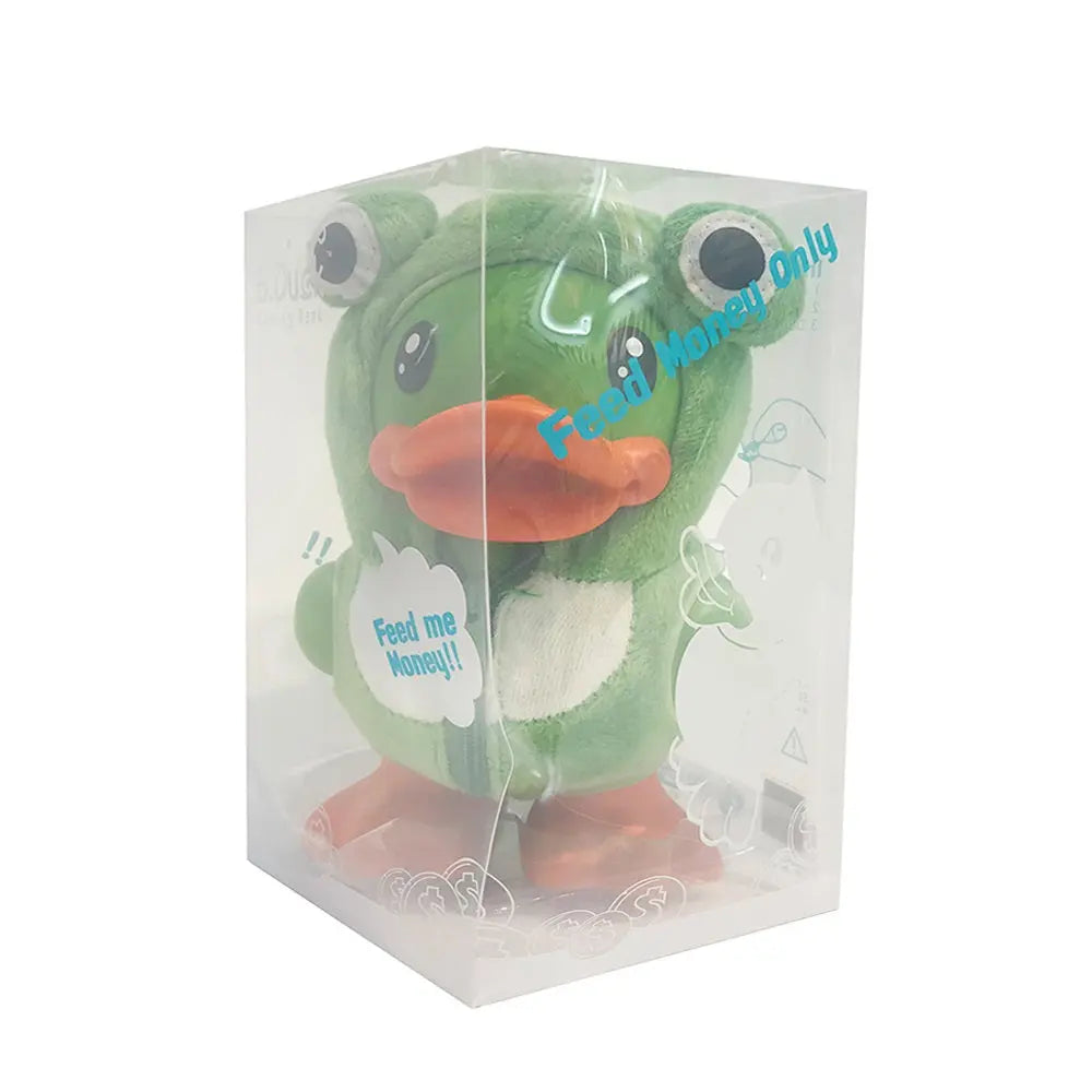 canard tirelire grenouille verte b duck 