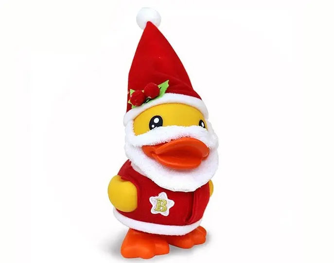 canard tirelire pere noel jaune b duck BDUCK00016 