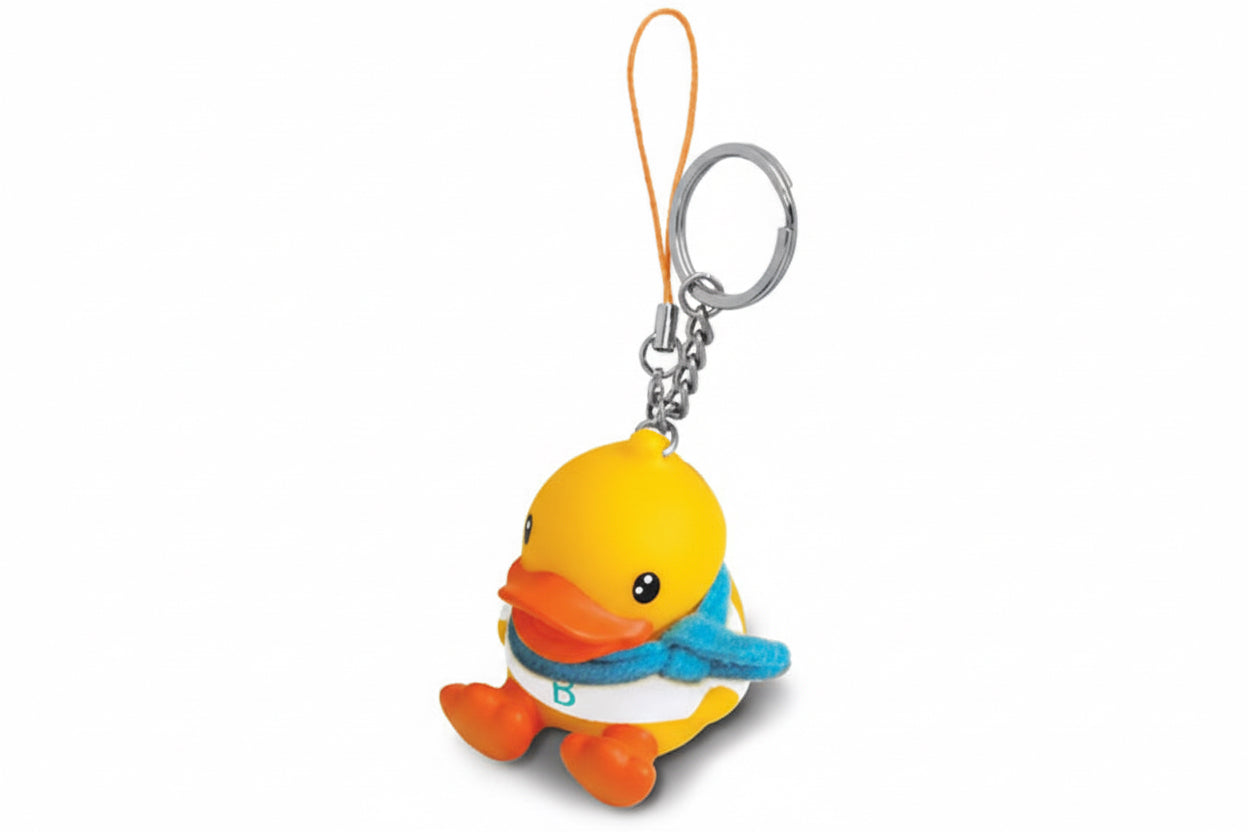 Llavero de pato de invierno