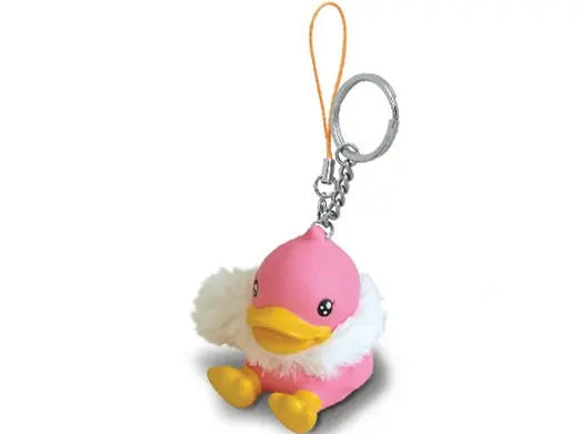 Porte-Clés Canard Rose B.Duck  CoinCaillerie